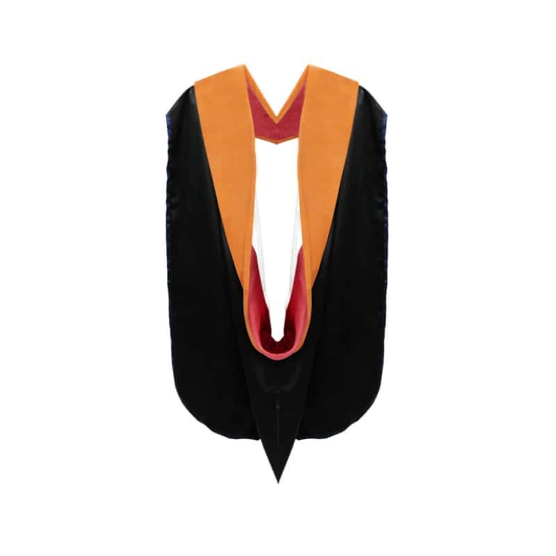 Doctor of Nursing Hood - Red & White - Graduation Seller