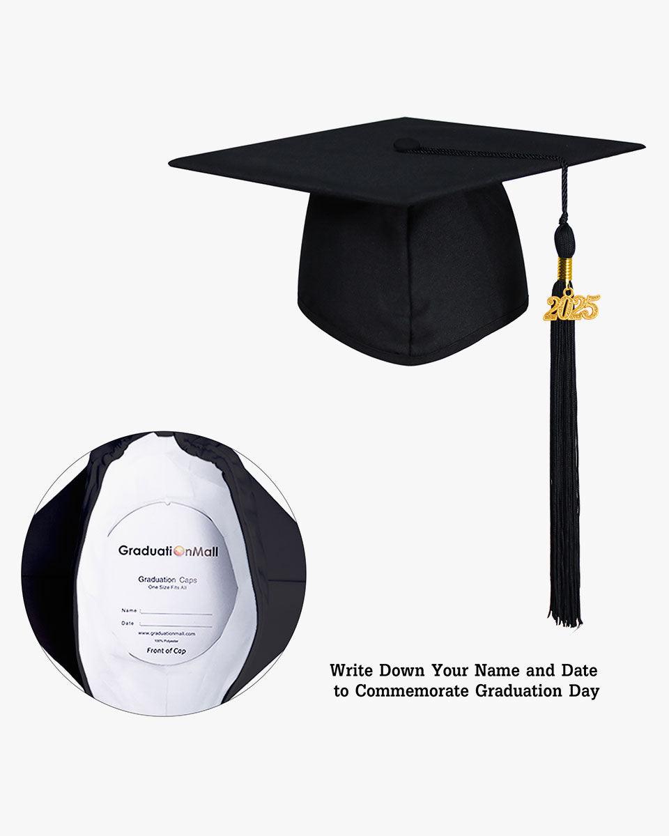 Deluxe Fluted Bachelor Graduation Gown Cap Tassel Package - Graduation Seller