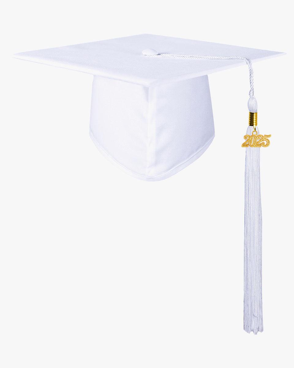 High School Matte Adult Graduation Cap with Tassel - 12 Colors Available - Graduation Seller