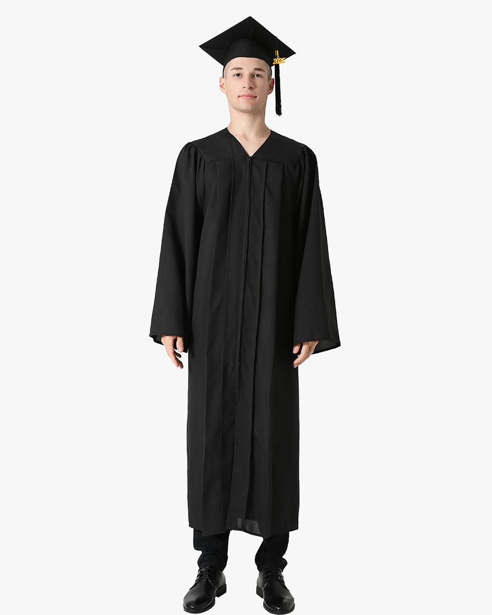 High School Premium Matte Graduation Cap, Gown, Tassel & Stole Package - Graduation Seller