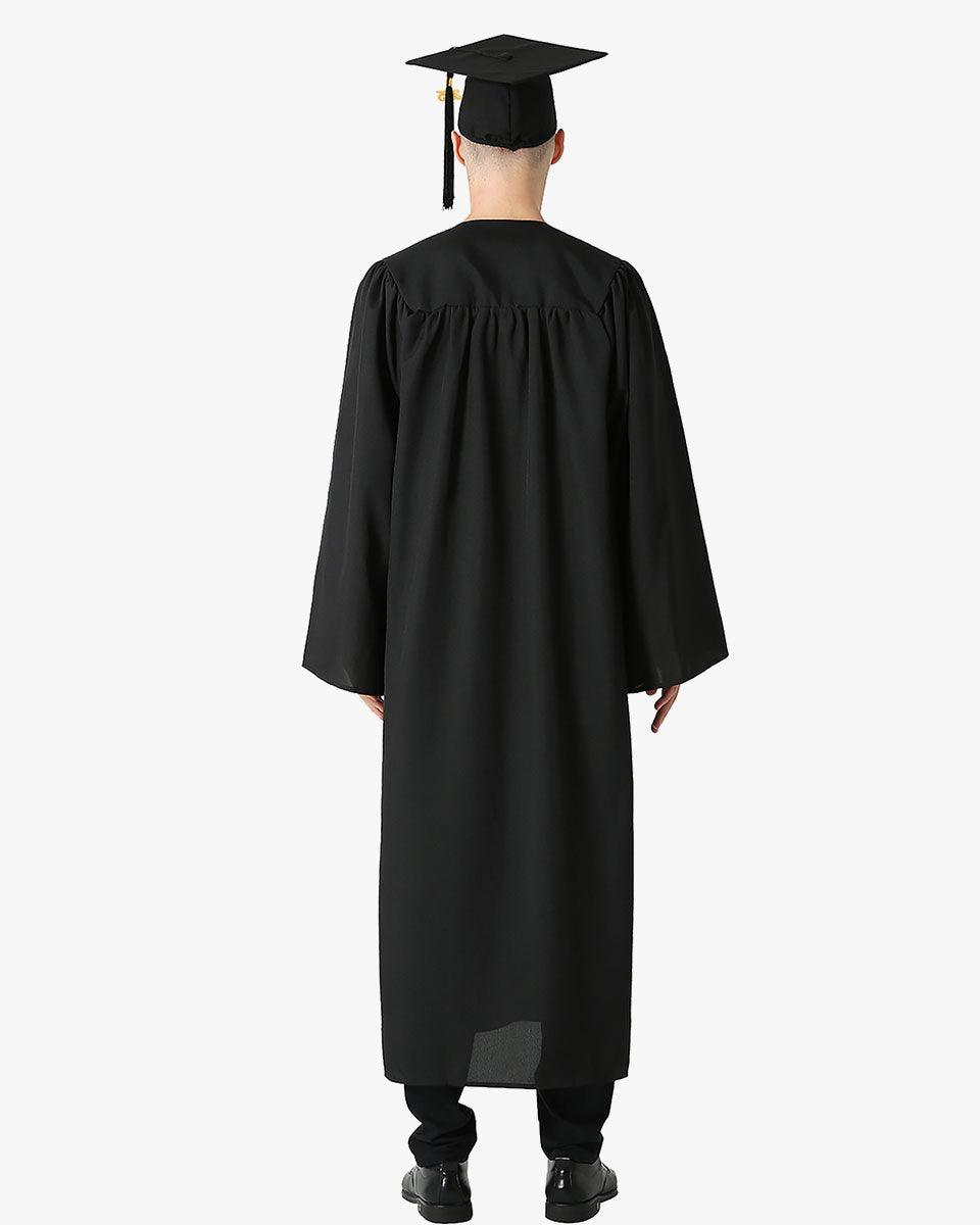 High School Premium Matte Graduation Cap, Gown & Tassel Package - 15 Colors Available - Graduation Seller