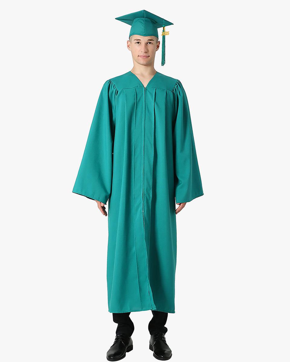 High School Premium Matte Graduation Cap, Gown, Tassel & Stole Package - Graduation Seller