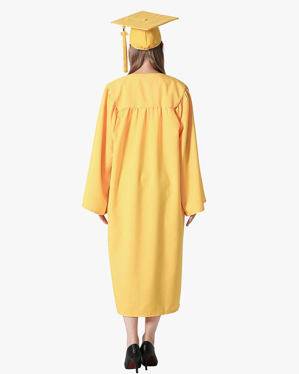 Premium Matte Graduation Cap, Gown & Tassel Package - 12 Colors Available - Graduation Seller