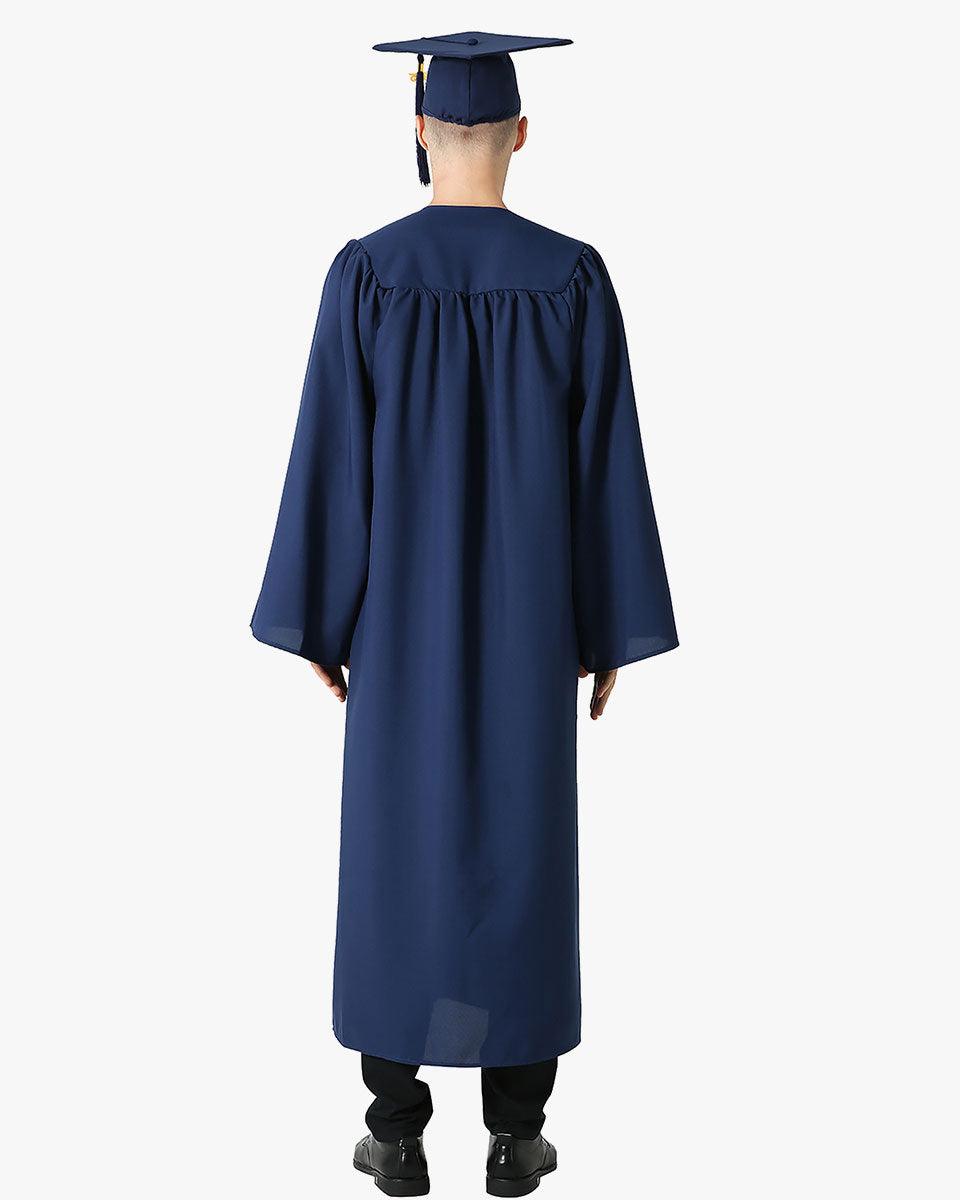 High School Premium Matte Graduation Cap, Gown & Tassel Package - 15 Colors Available - Graduation Seller