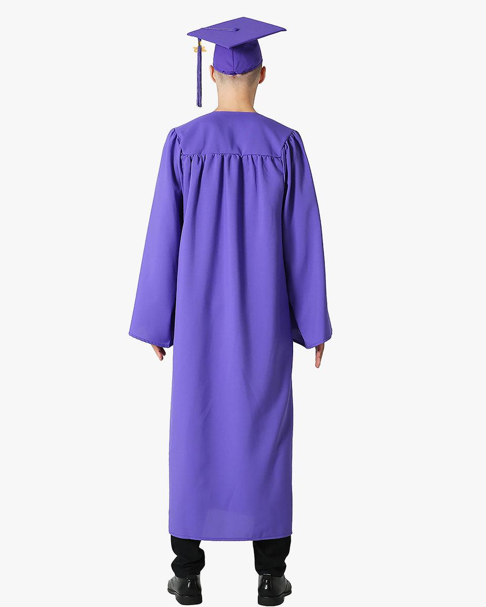 High School Premium Matte Graduation Cap, Gown & Tassel Package - 15 Colors Available - Graduation Seller