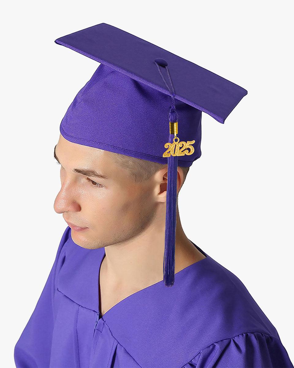 High School Premium Matte Graduation Cap, Gown, Tassel & Stole Package - Graduation Seller