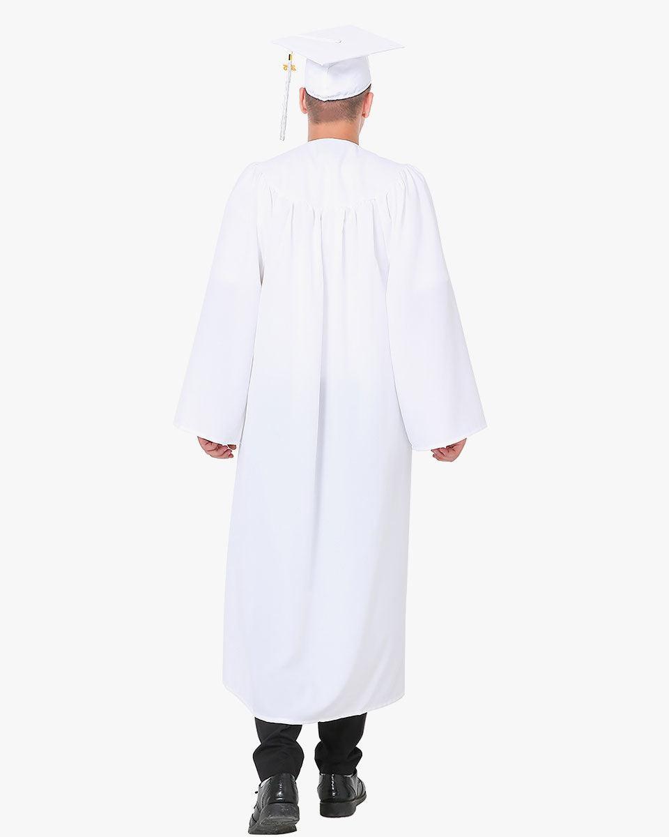 High School Premium Matte Graduation Cap, Gown & Tassel Package - 15 Colors Available - Graduation Seller
