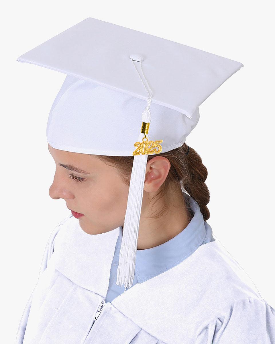 High School Premium Matte Graduation Cap, Gown, Tassel & Imprinted Diploma Cover Package - Graduation Seller