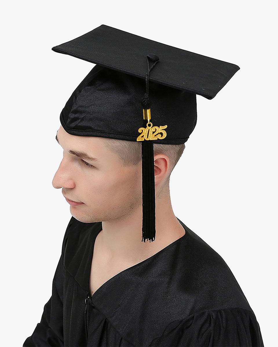 High School Economy Shiny Graduation Cap,Gown & Tassel Package - 13 Colors Available - Graduation Seller