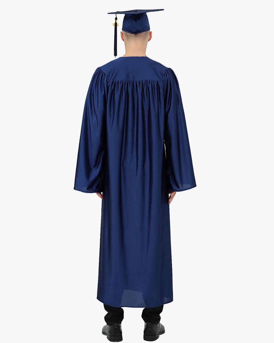 High School Economy Shiny Graduation Cap,Gown & Tassel Package - 13 Colors Available - Graduation Seller