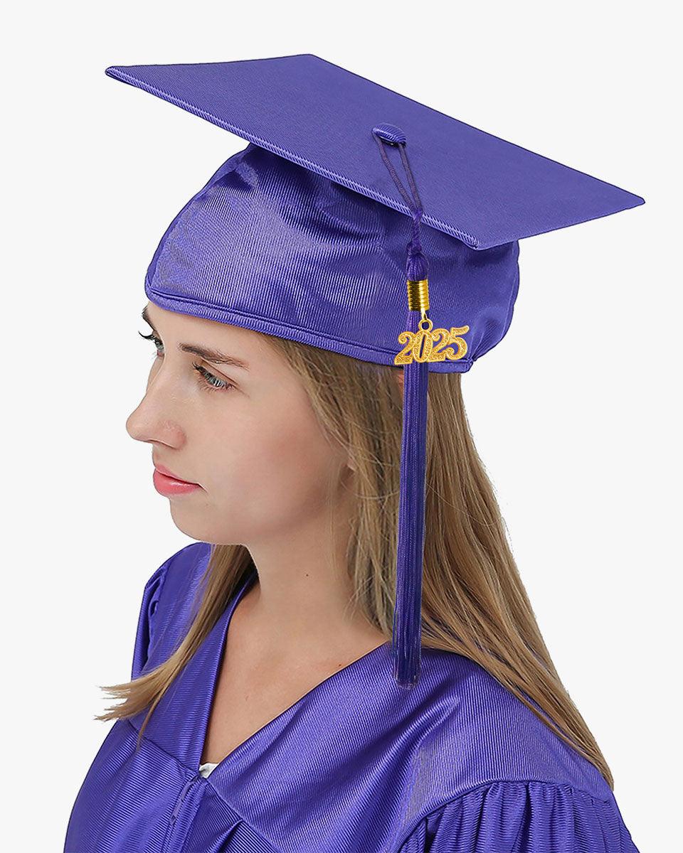 High School Economy Shiny Graduation Cap,Gown & Tassel Package - 13 Colors Available - Graduation Seller