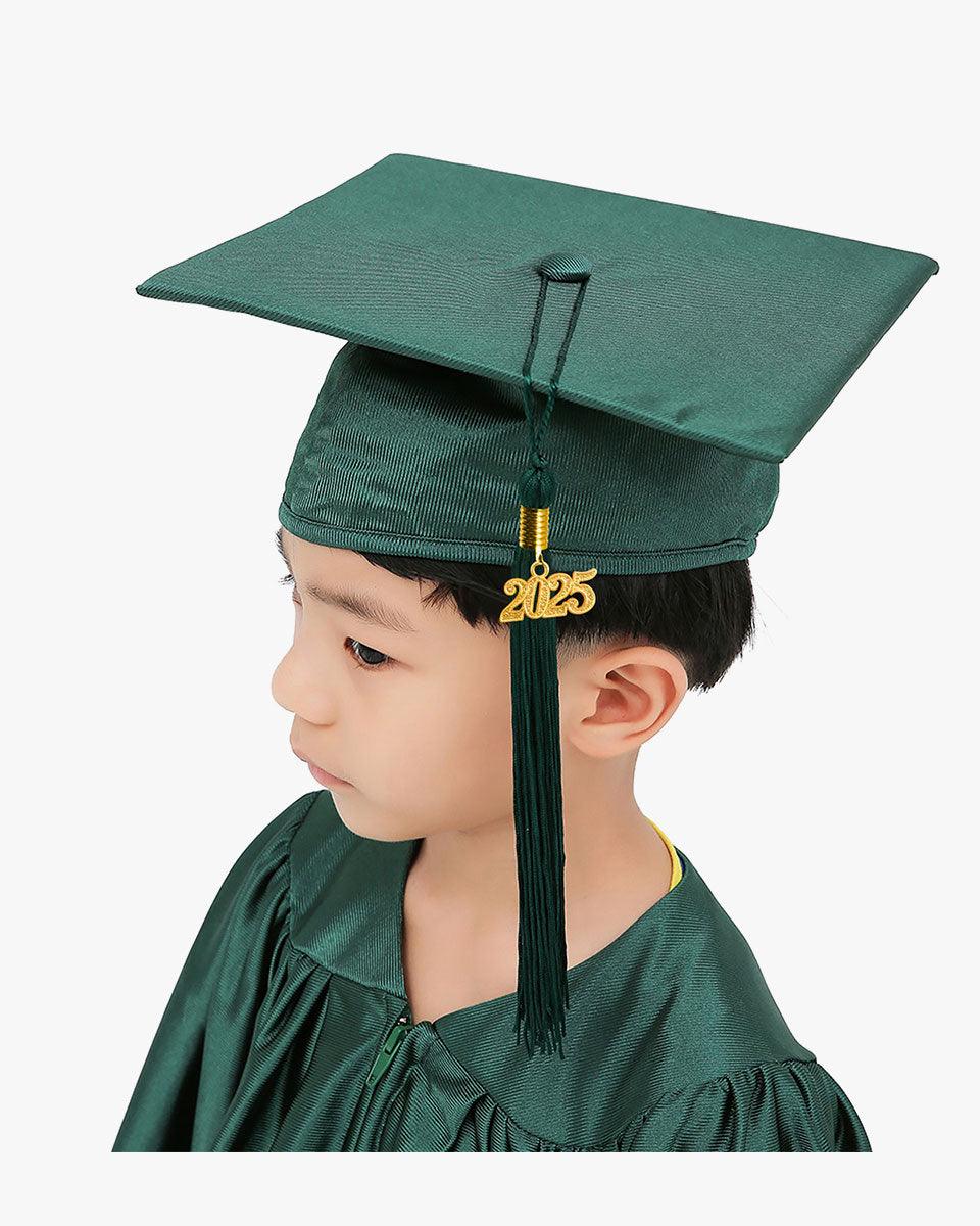 Shiny Kindergarten Graduation Cap, Gown, Stole, Diploma & Key Chain Package - Graduation Seller