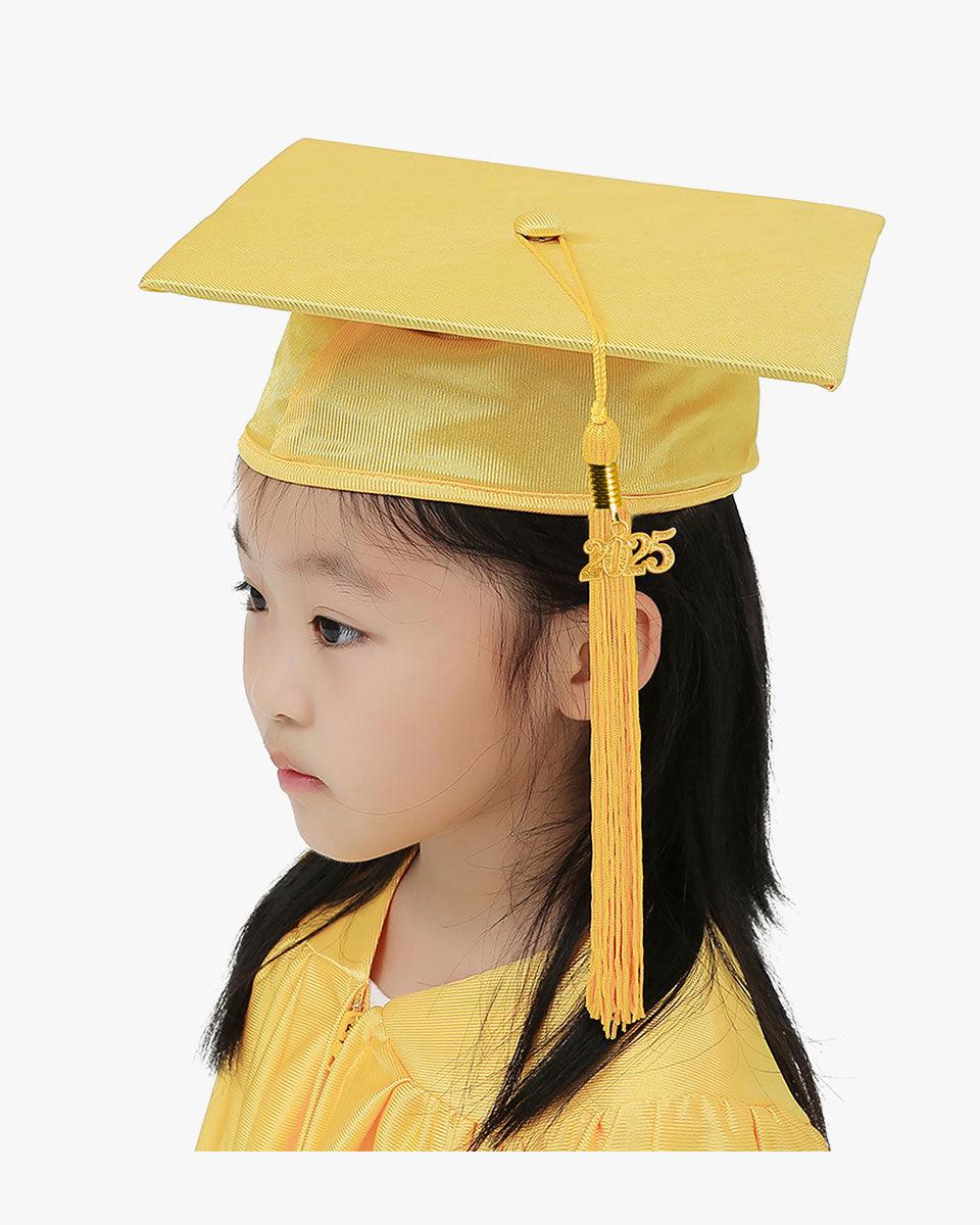Shiny Kindergarten Graduation Cap, Gown, Stole, Diploma & Key Chain Package - Graduation Seller