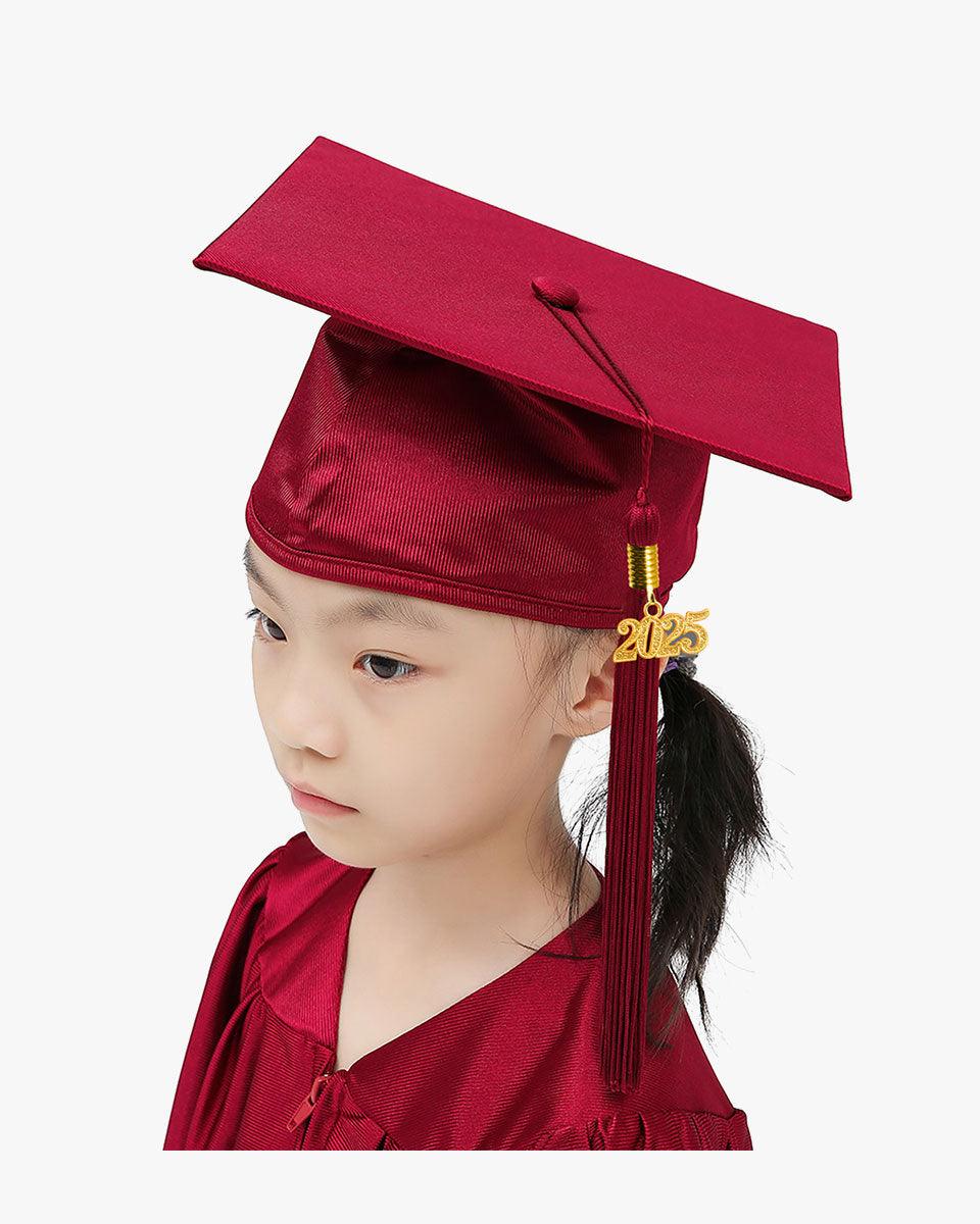 Shiny Kindergarten Graduation Cap, Gown, Stole, Diploma & Key Chain Package - Graduation Seller