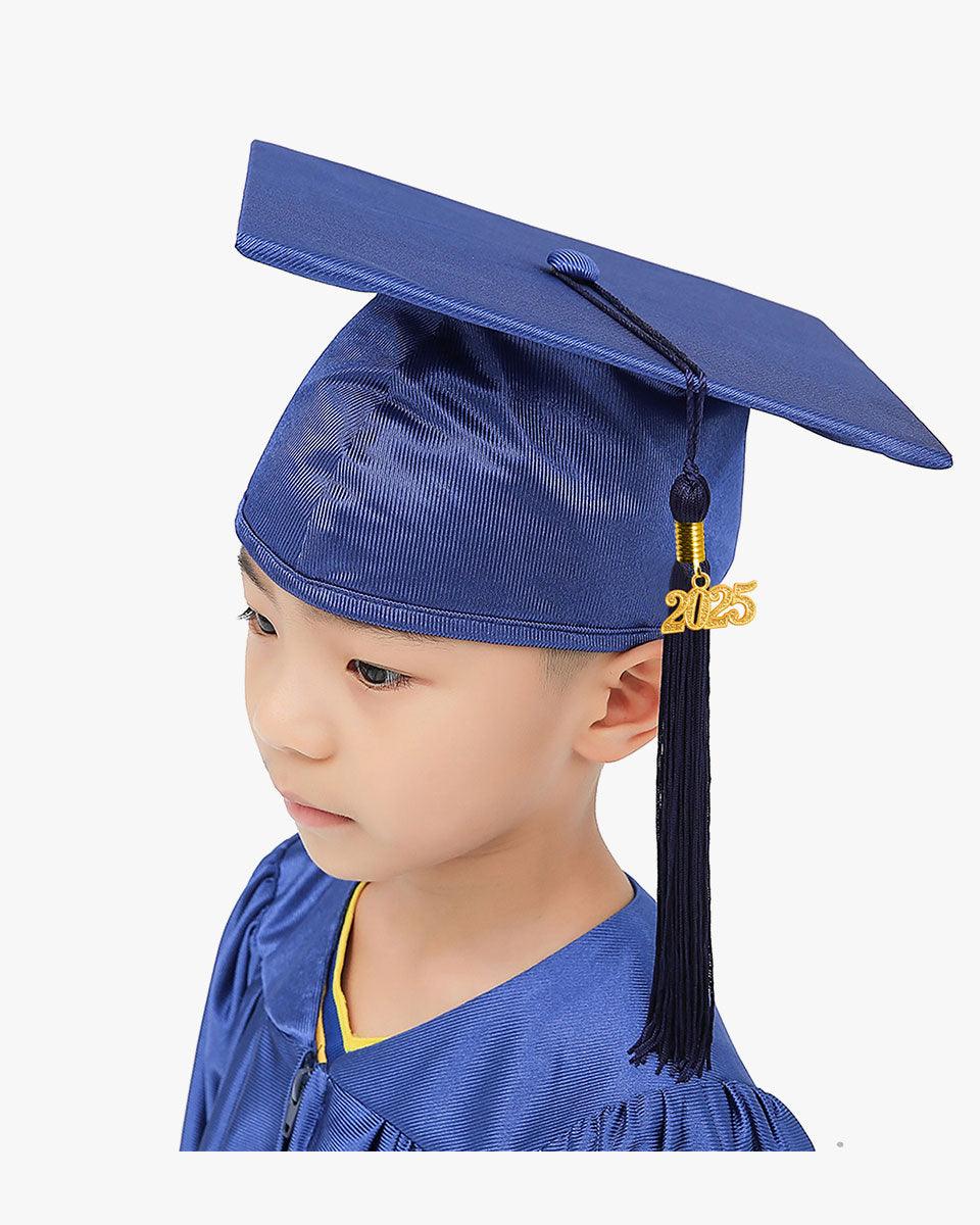 Shiny Kindergarten Graduation Cap, Gown, Stole, Diploma & Key Chain Package - Graduation Seller