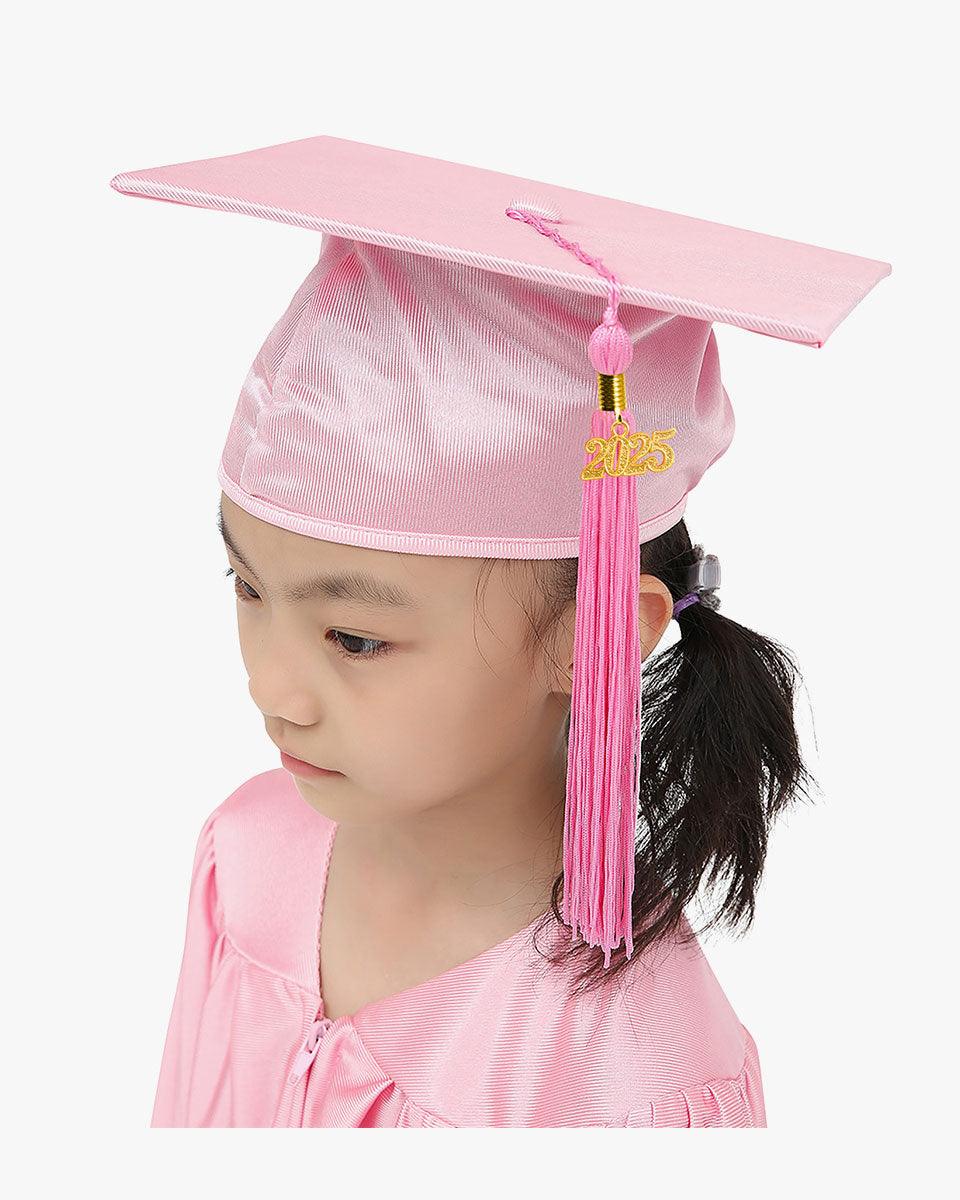 Shiny Kindergarten Graduation Cap, Gown, Stole, Diploma & Key Chain Package - Graduation Seller