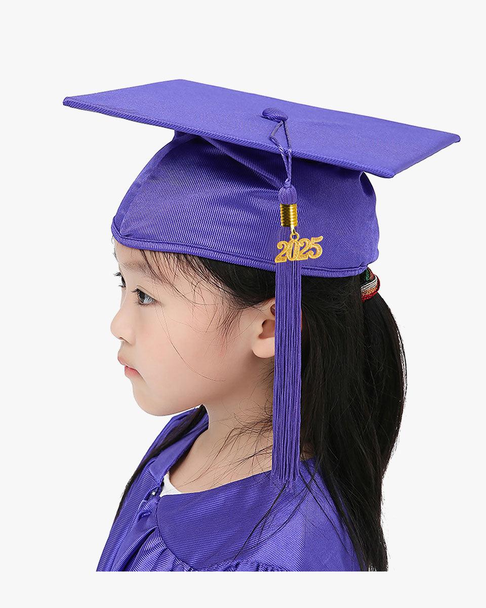 Shiny Kindergarten Graduation Cap, Gown, Stole, Diploma & Key Chain Package - Graduation Seller