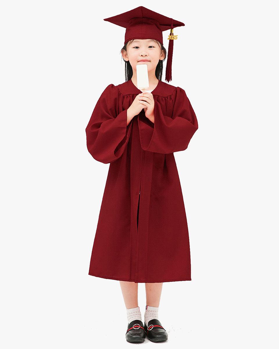 Matte Kindergarten Graduation Cap, Gown, Stole & Diploma Package - Graduation Seller