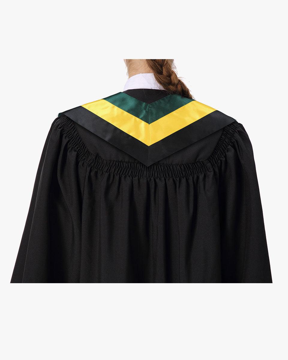 17 Country Flag Graduation Stoles Embroidery Sashes for Study Aboard International Students - Graduation Seller