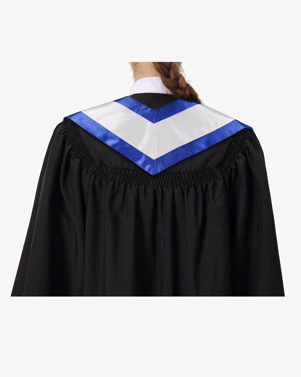 17 Country Flag Graduation Stoles Embroidery Sashes for Study Aboard International Students - Graduation Seller