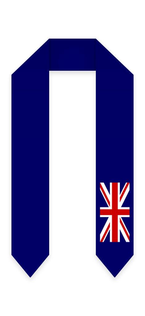 United Kingdom Graduation Stole - British Flag Sash - Graduation Seller