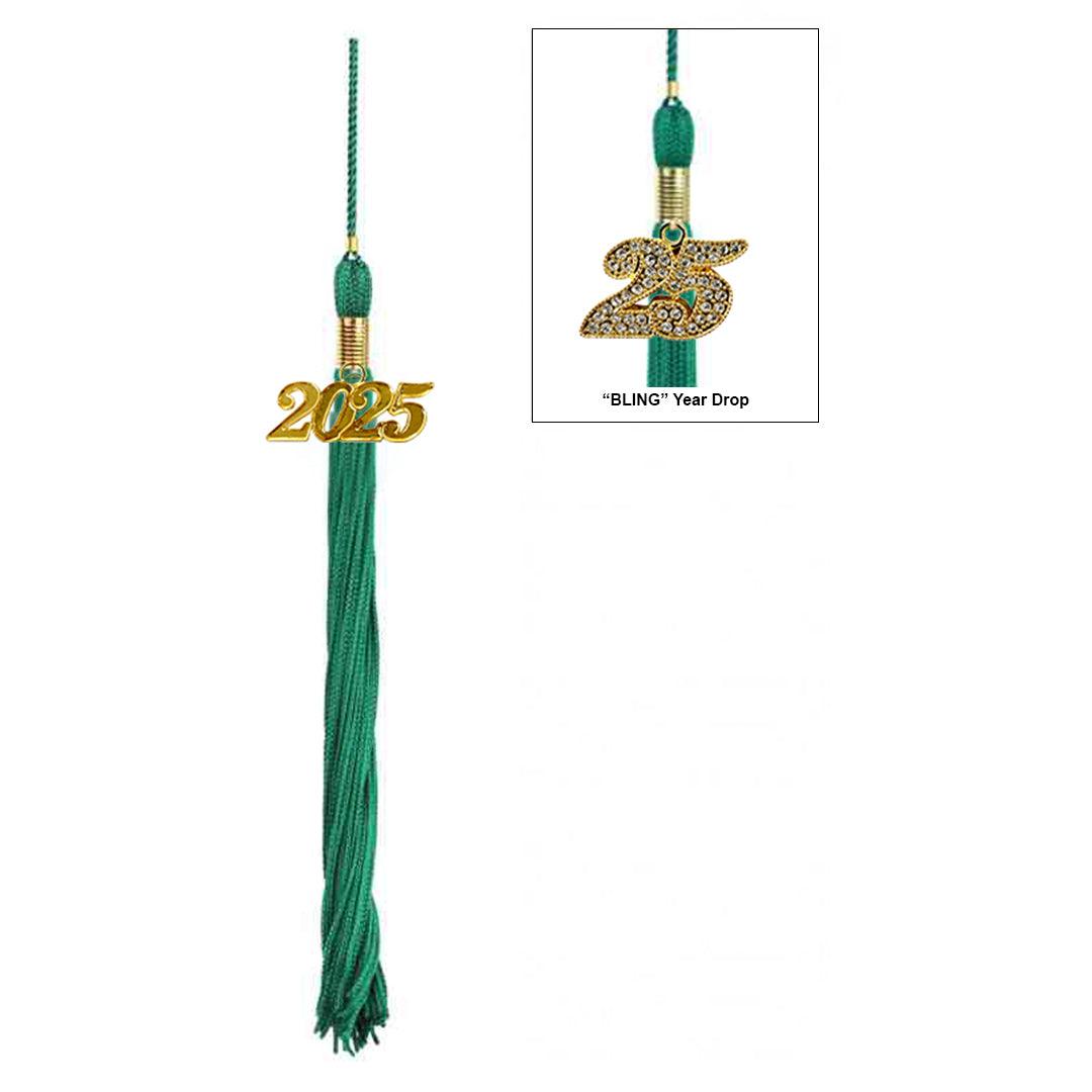 Matte Emerald Green High School Cap & Gown - Graduation Seller