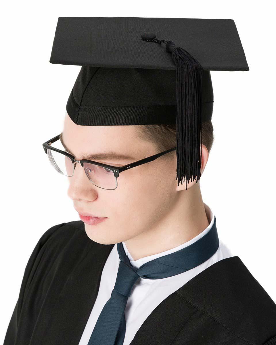 Classic Gathered UK British Bachelor Graduation Gown & Mortarboard - Graduation Seller