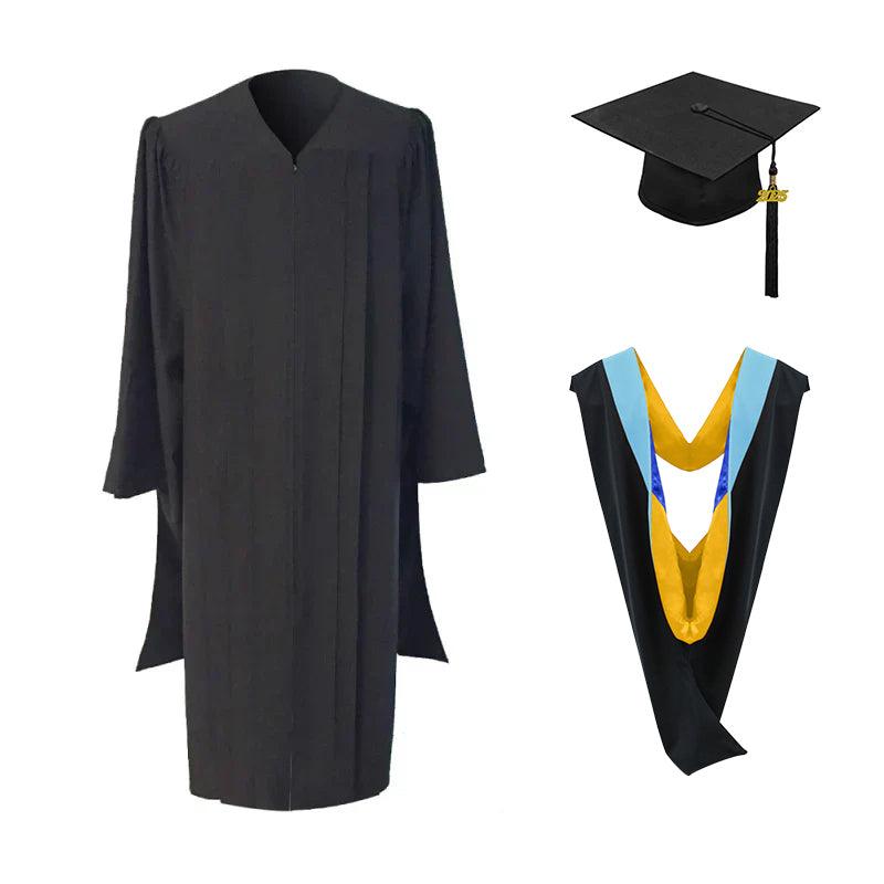 Masters Cap, Gown & Hood Package for UC Berkeley Graduation - Graduation Seller