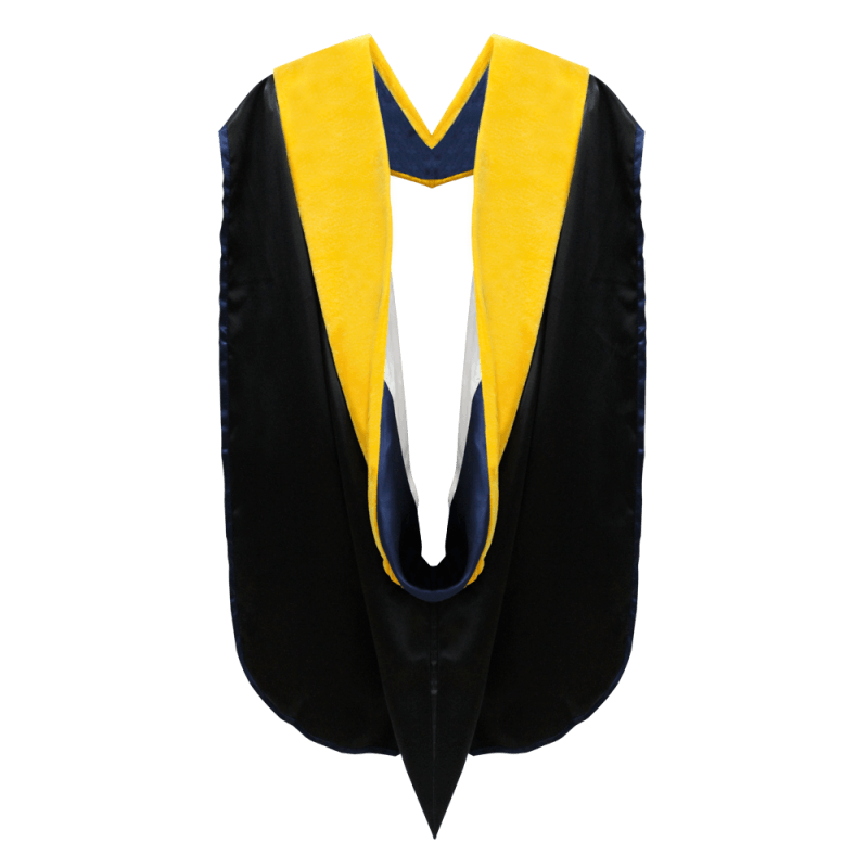 Classic Doctoral Gown & Hood Package - Graduation Seller