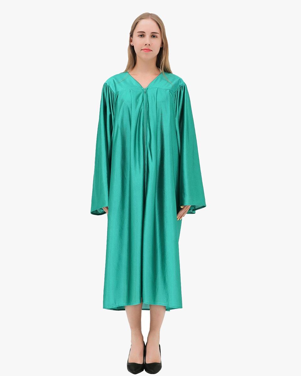 High School Economy Shiny Graduation Gown Only - 12 Colors Available - Graduation Seller