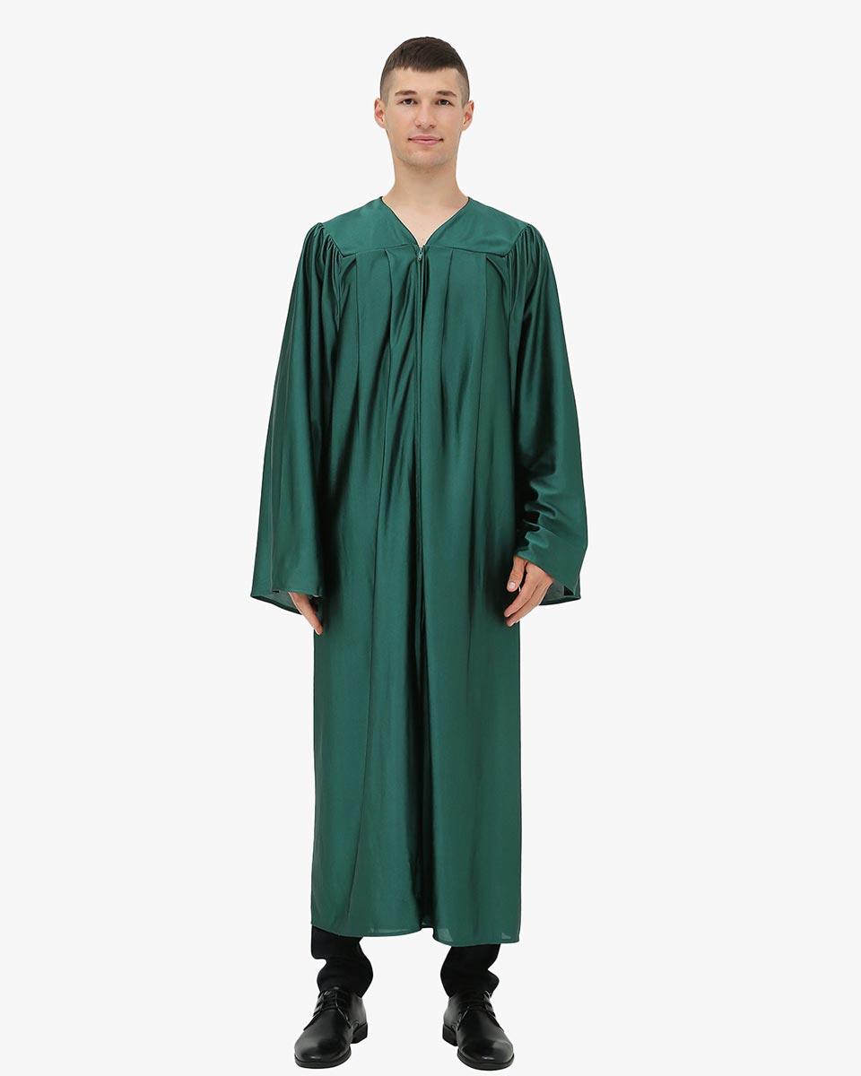 High School Economy Shiny Graduation Gown Only - 12 Colors Available - Graduation Seller