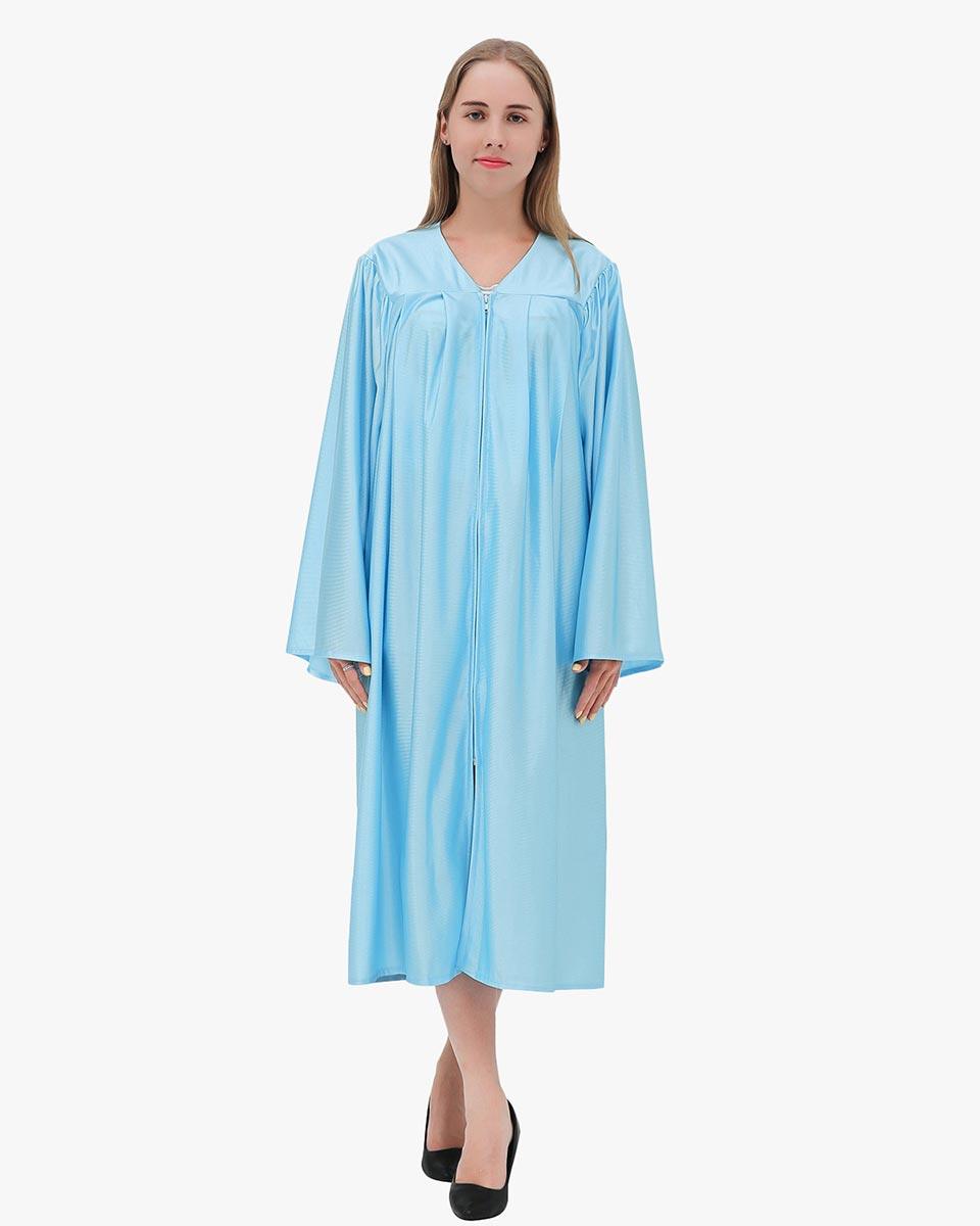 High School Economy Shiny Graduation Gown Only - 12 Colors Available - Graduation Seller