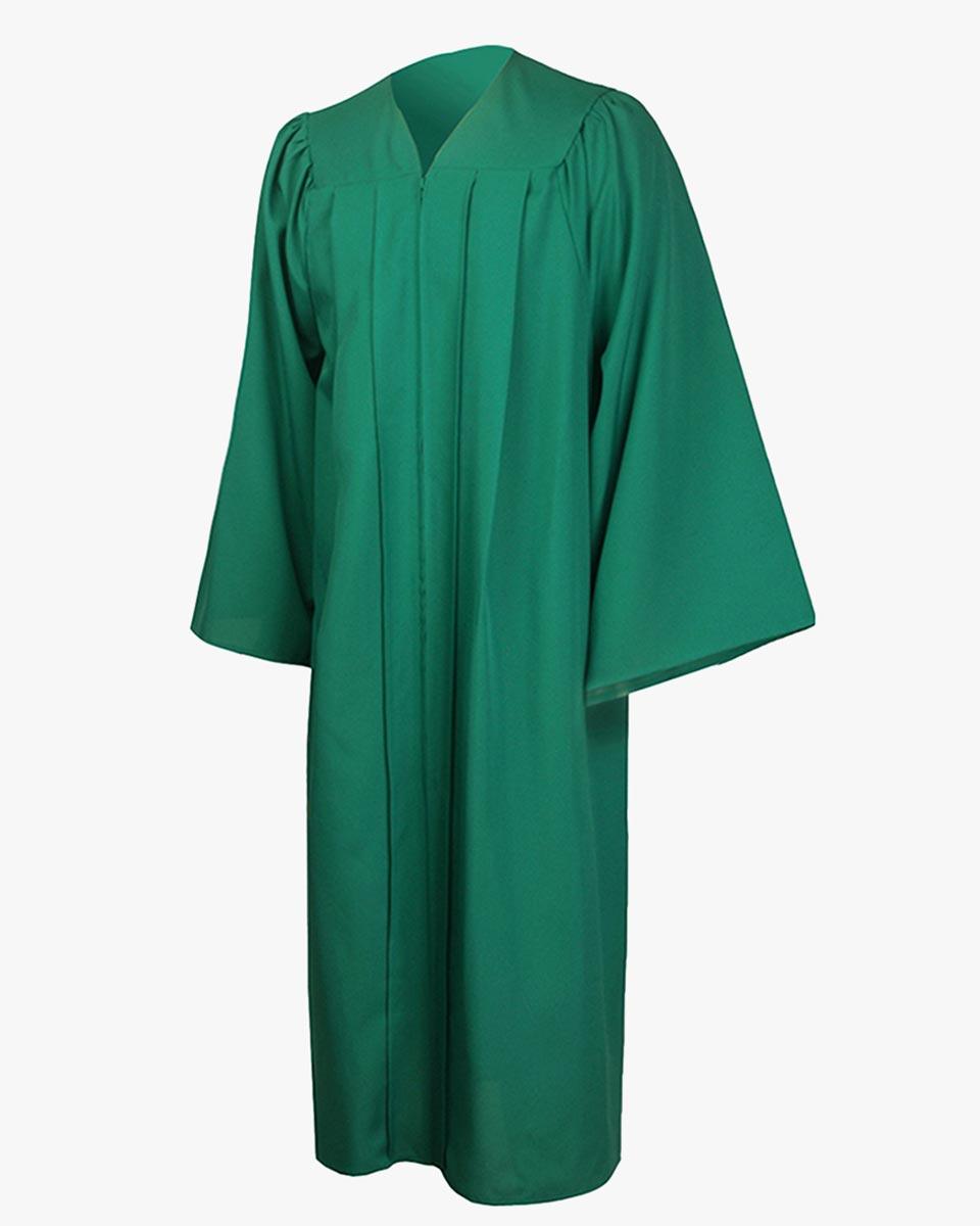High School Premium Matte Graduation Gown Only - 12 Colors Available - Graduation Seller