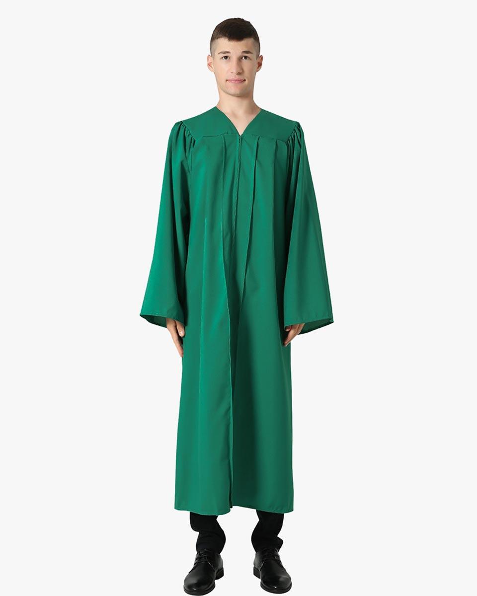 High School Premium Matte Graduation Gown Only - 12 Colors Available - Graduation Seller