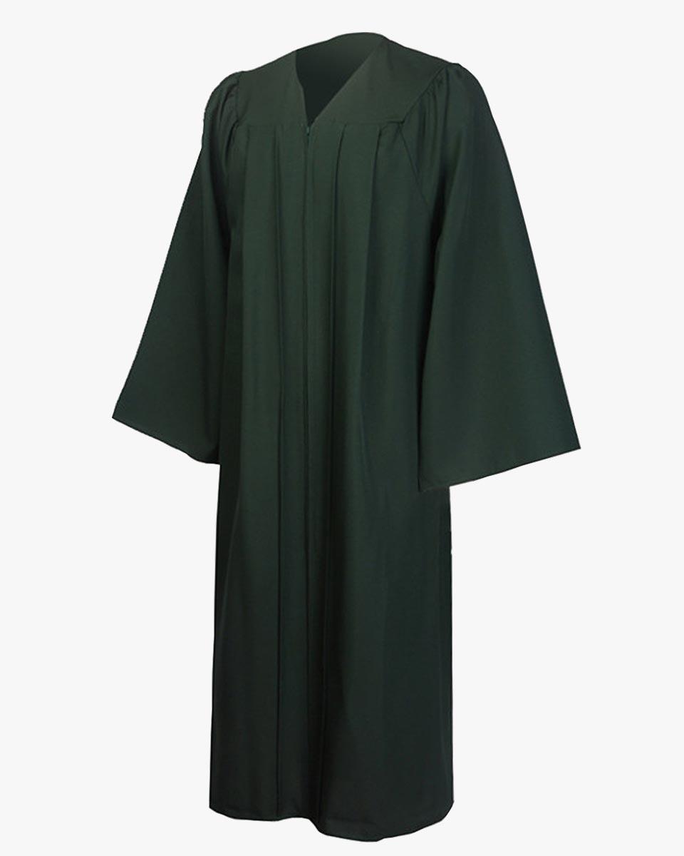 High School Premium Matte Graduation Gown Only - 12 Colors Available - Graduation Seller