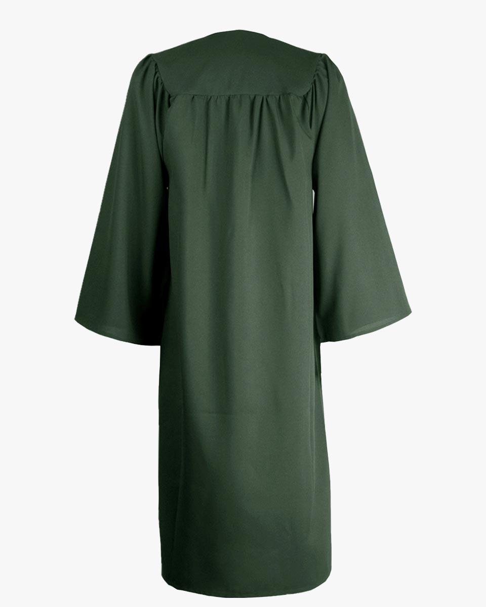 High School Premium Matte Graduation Gown Only - 12 Colors Available - Graduation Seller