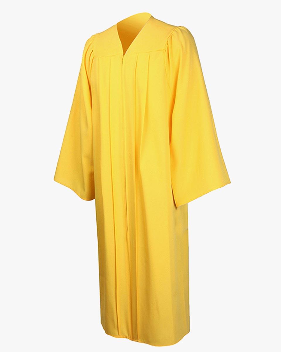 High School Premium Matte Graduation Gown Only - 12 Colors Available - Graduation Seller