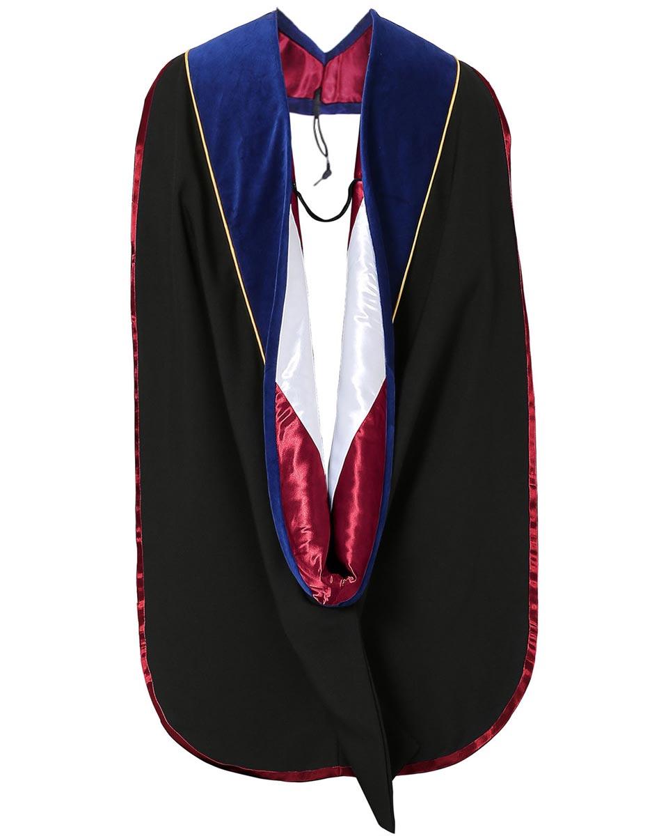 Classic Doctoral Graduation Gown, Tam & Hood Package - Graduation Seller