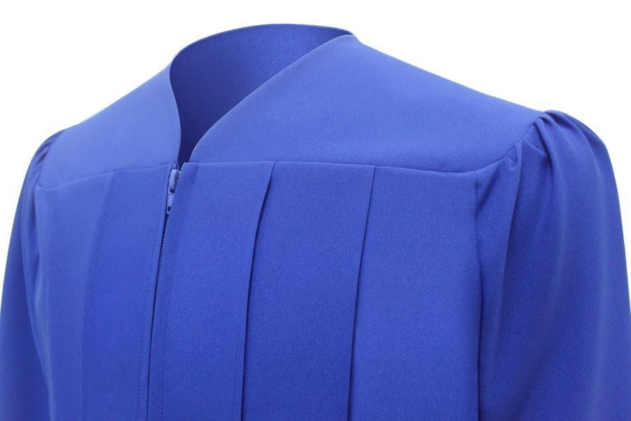 Matte Royal Blue Junior High/Middle School Gown - Graduation Seller