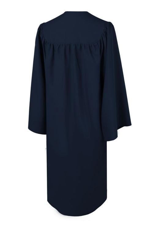 Matte Navy Blue Junior High/Middle School Gown - Graduation Seller