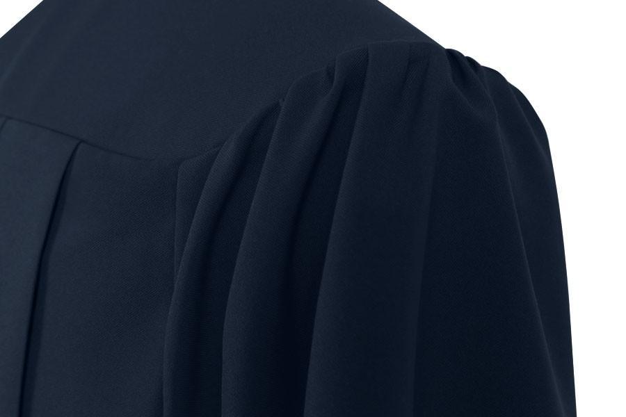 Matte Navy Blue Junior High/Middle School Gown - Graduation Seller