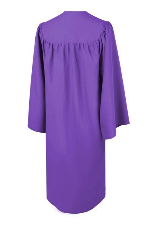 Matte Purple Junior High/Middle School Gown - Graduation Seller