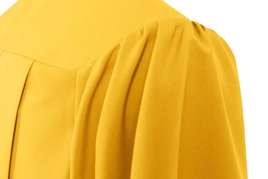 Matte Gold Junior High/Middle School Gown - Graduation Seller