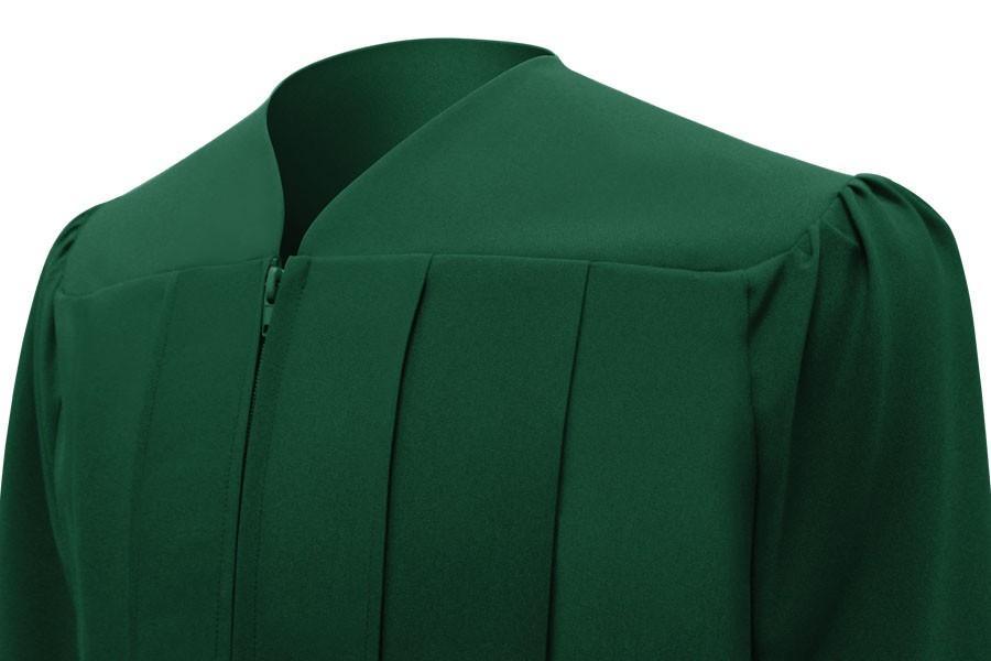 Matte Hunter Junior High/Middle School Gown - Graduation Seller