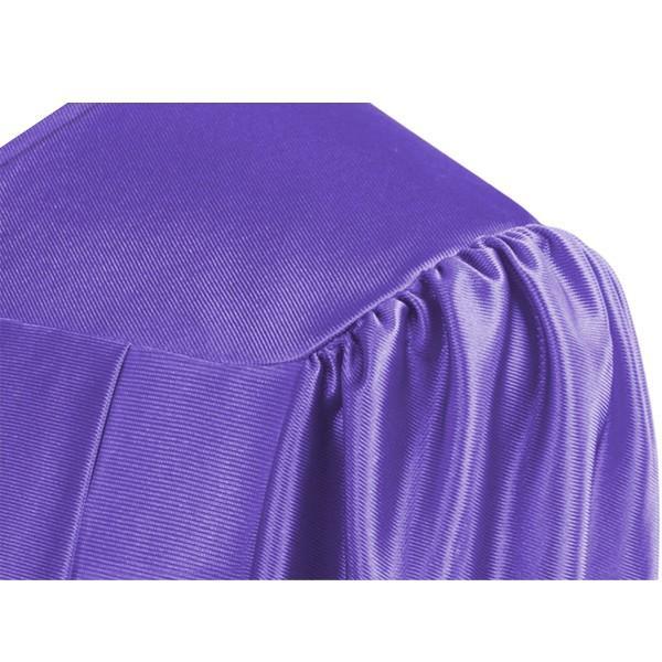 Shiny Purple Elementary Gown - Graduation Seller