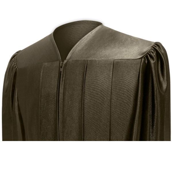 Shiny Brown Elementary Gown - Graduation Seller