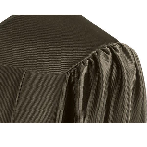 Shiny Brown Elementary Gown - Graduation Seller