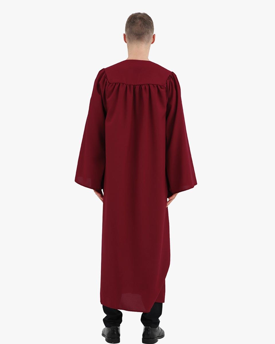 High School Premium Matte Graduation Gown Only - 12 Colors Available - Graduation Seller
