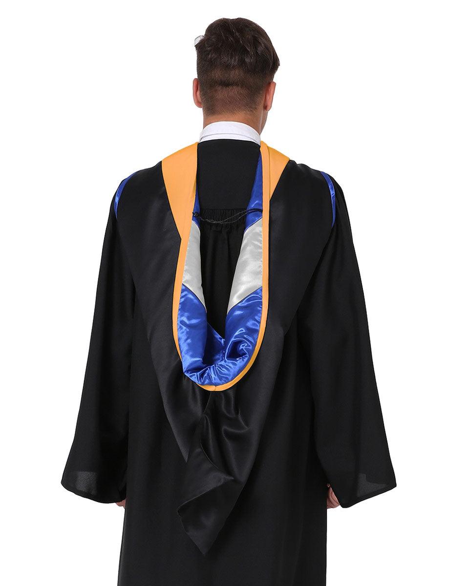 Deluxe Master Hood - 20 Color Combinations Available - Graduation Seller
