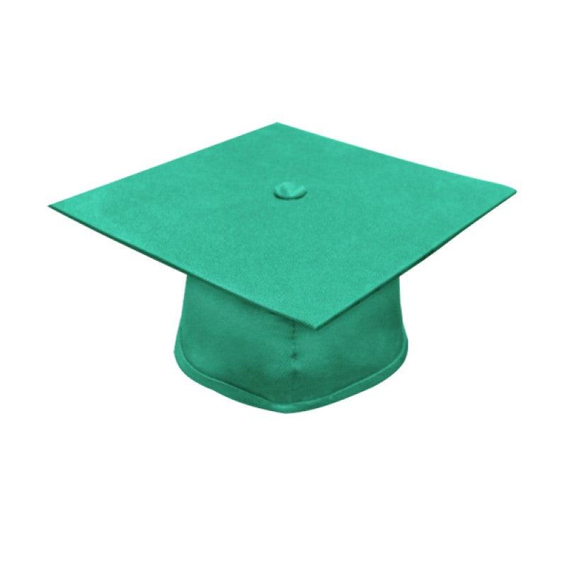 Matte Emerald Green Junior High/Middle School Cap & Gown - Graduation Seller